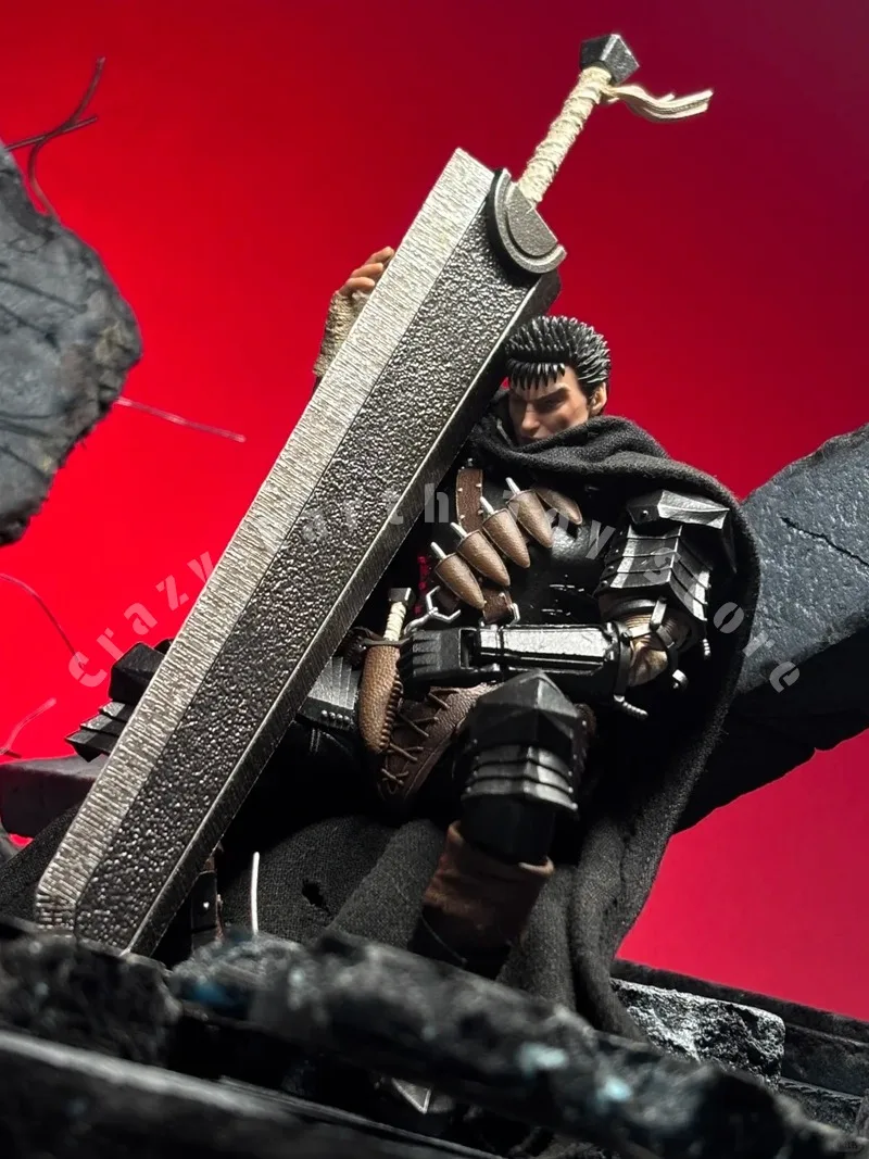 Фото Коллекционная аниме-фигурка Brotoys Berserker Guts LR012 в масштабе 1/12, подвижная, для взрослых коллекционеров и демонстрации №2