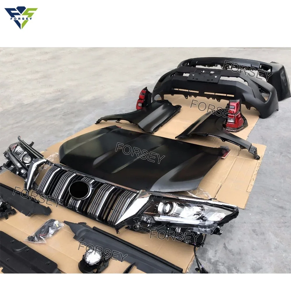 2018 обвесы FaceLift Upgrade Para для Land Cruiser Prado FJ150 2010–2013 гг.