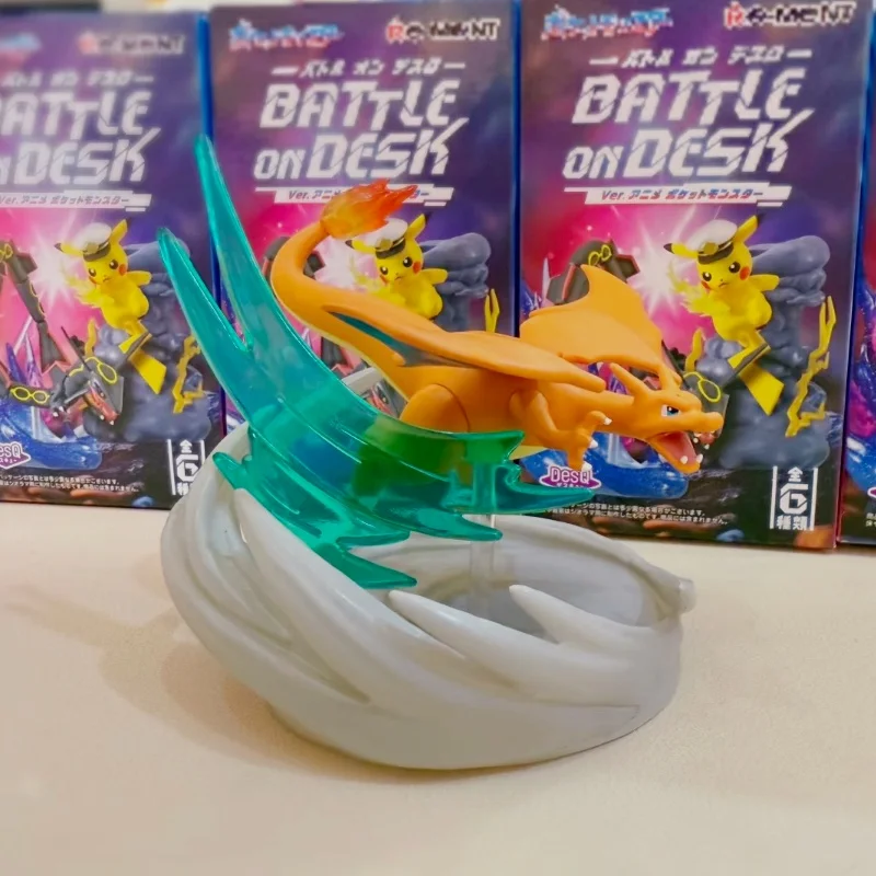 Фигурки Re-Ment Pokemon: Серия «Битва на столе» — Спригатито, Райкуаза, Сериленд, Чаризард, Пикачу, Фуэко. Модели-украшения. (art.: 3920daeebd3b6) - 3920daeebd3b6
