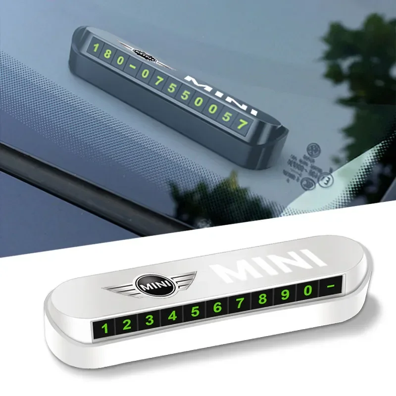 Для Mini Cooper R56 R55 R53 R60 F55 F56 JCW Временная парковочная карта для автомобиля Табличка с