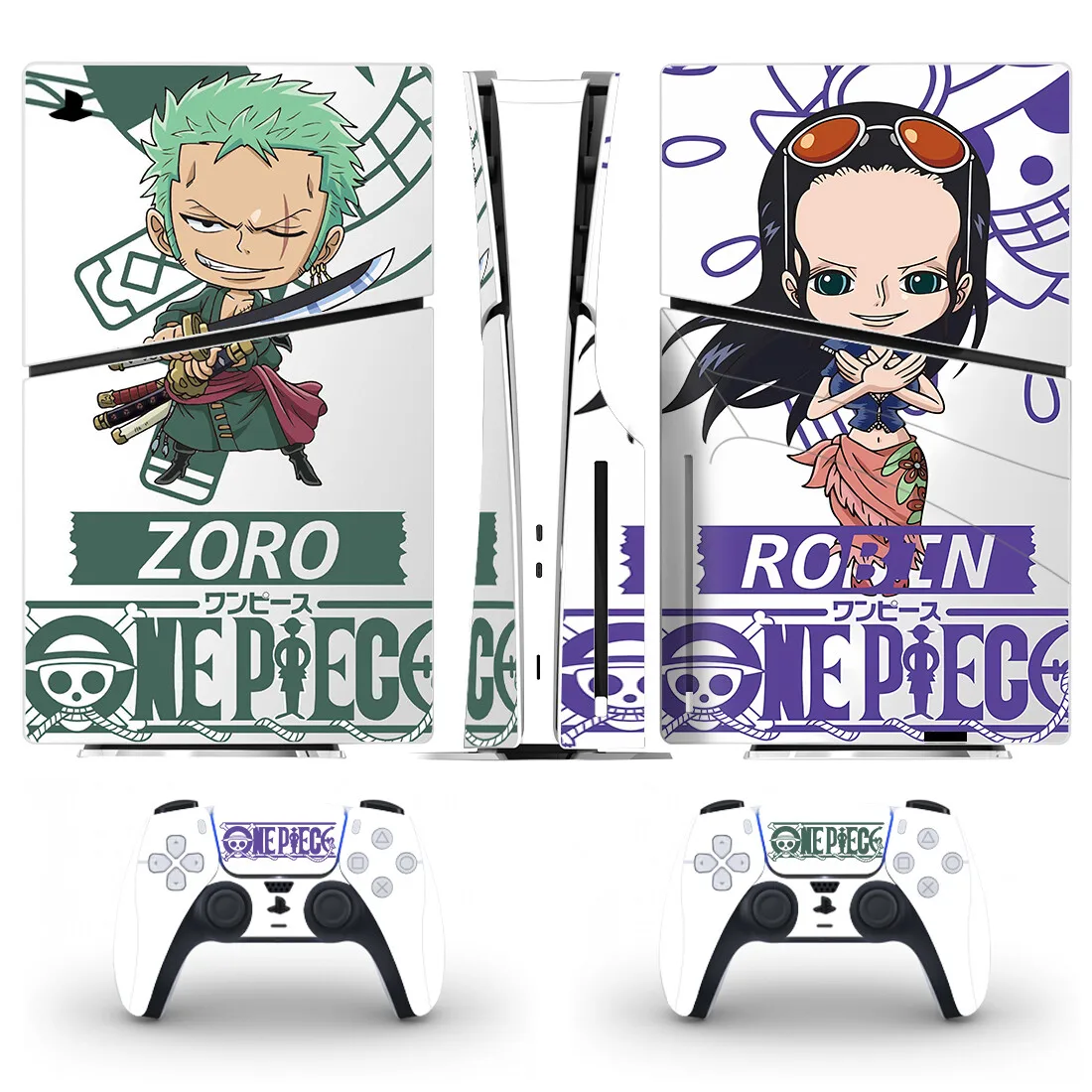Новинка стикеры в стиле аниме Luffy Gear 5 PS5 Обложка для консоли и 2 контроллера