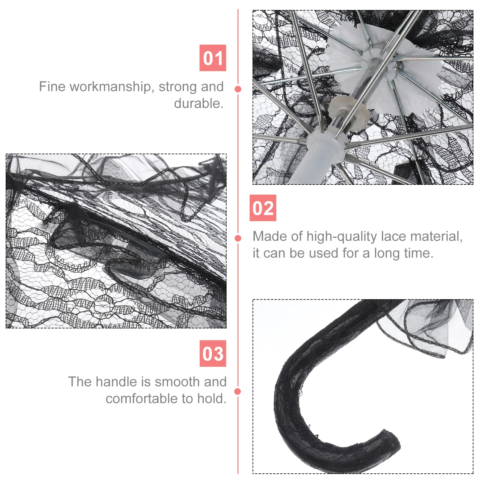 Стильный зонт в западном стиле кружевной флисовый зонтик украшение для свадьбы