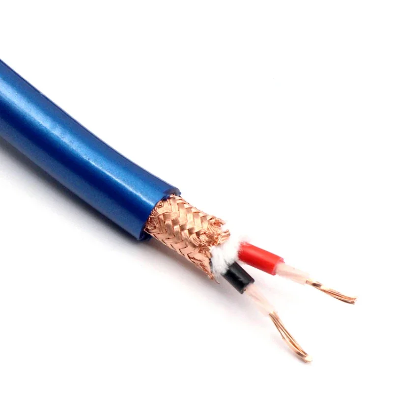 2-жильный OCC-кабель RCA-кабель XLR Сбалансированный кабель Hi-Fi аудио провод динамика