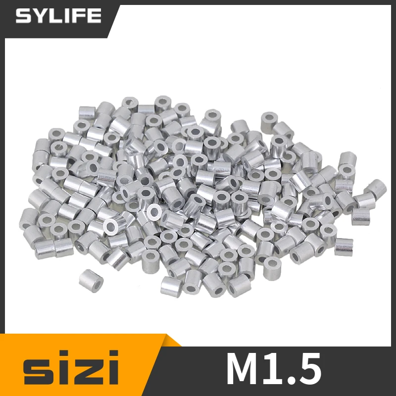 

Зажимы для троса из нержавеющей стали SYLIFE, набор из 200 шт.