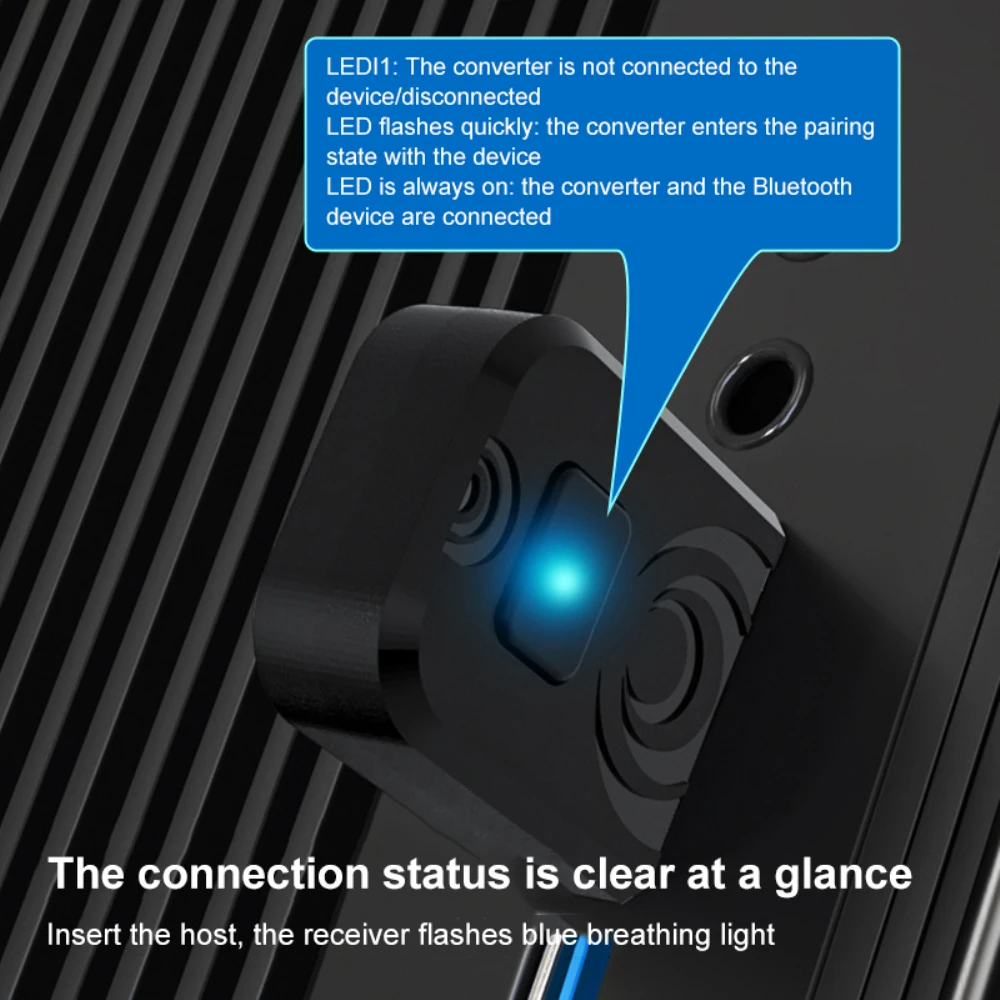 USB приемник адаптер для PS4 Xbox беспроводной Bluetooth геймпад Plug And Play Мини совместим с