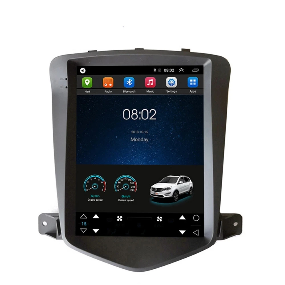 

9.7" Android 12.0 Car Multimedia Audio Player GPS Navigation Vertical Screen Car Radio for 2006-2014 Chevrolet Cruze Head Unit