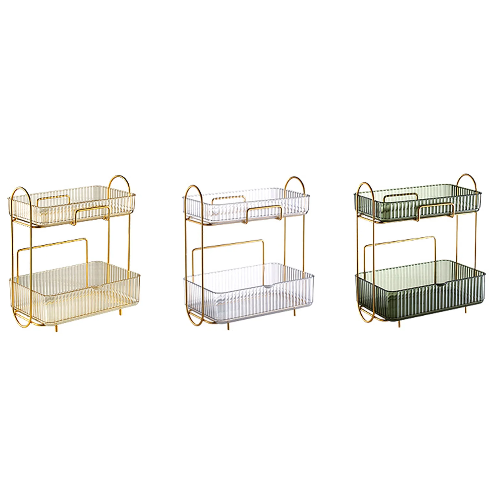 

Органайзер для косметики, 2 уровня, большая емкость