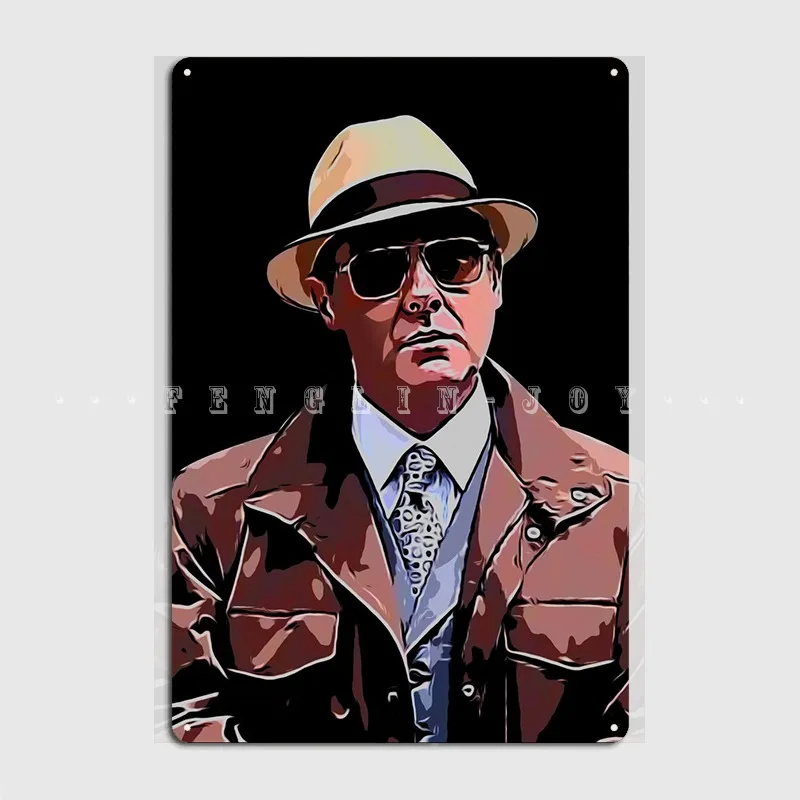 

Металлический плакат Раймонда Реддингтона, дизайнерский Настенный декор для паба, кинотеатра, оловянный плакат