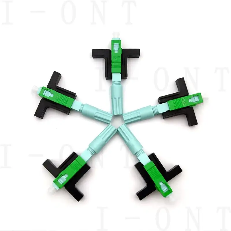 High Quality 58MM SC APC SM Single-Mode Optical Connector FTTH Tool Cold Connector Tool Fiber Optic Fast Connnector