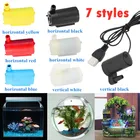Погружной насос 5 В, бесшумный, USB, один метр, линия, постоянный ток, низкое напряжение 120 лч, аквариум для рыб, микро-Фотоэлементы