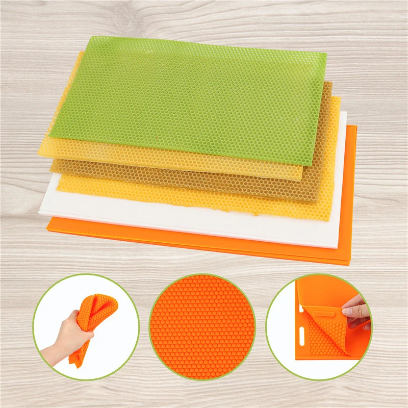 

Silicone Beeswax Mold Beeswax Sheet Flexible Beeswax Foundation Press Embosser Machine Bee Keeping Supplies Nest Foundation