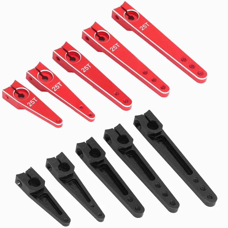 1 шт. 1/1 25/1 5/1 75/2 дюйма алюминиевый металлический рулевой сервопривод с ЧПУ