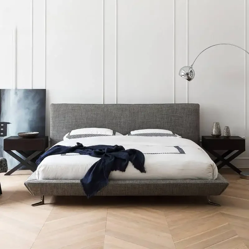 Уникальная красивая Скандинавская кровать элегантная Европейская французская