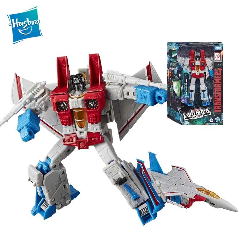 Hasbro Transformers Generations War for Cybertron Earthrise Leader Optimus Prime Starscream 7In Фигурки Подарочная игрушка