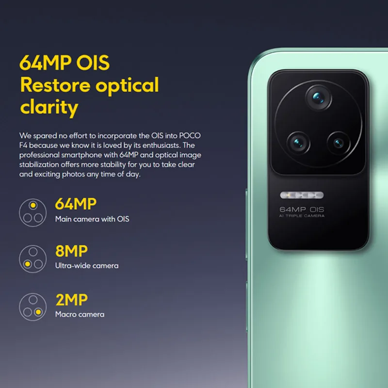 Ceny POCO F4 5G Wersja Globalna Smartphone 128GB/256GB Snapdragon 870 Octa Core 120Hz AMOLED DotDisplay 64MP Kamera OIS 67W ładowanie Kup POCO F4 5G Wersja Globalna Smartphone 128GB/256GB Snapdragon 870 Octa Core 120Hz AMOLED DotDisplay 64MP Kamera OIS 67W ładowanie