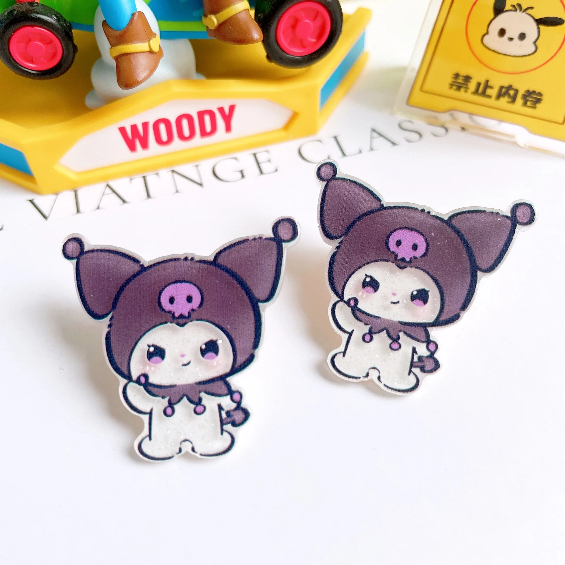 10 шт. новые милые акриловые украшения для скрапбукинга с изображением собаки