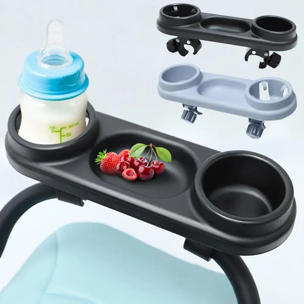

Convenient Stroller Cup Holder Eco-Friendly Baby Snack Dish Strong Load-bearing Storage Space