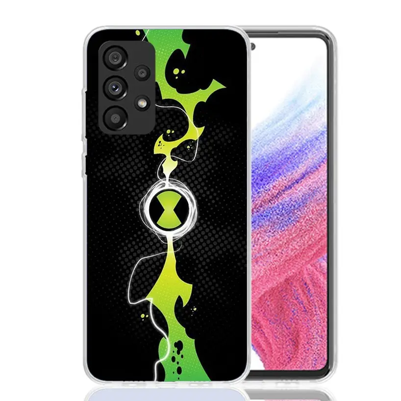 Чехол для телефона Cartoon Ben 10 Samsung Galaxy A16 A14 A15 A13 A12 A54 A55 A53 A52 A24 A25 A23 A22 A34 A35 A33 A32 A05S A04S
