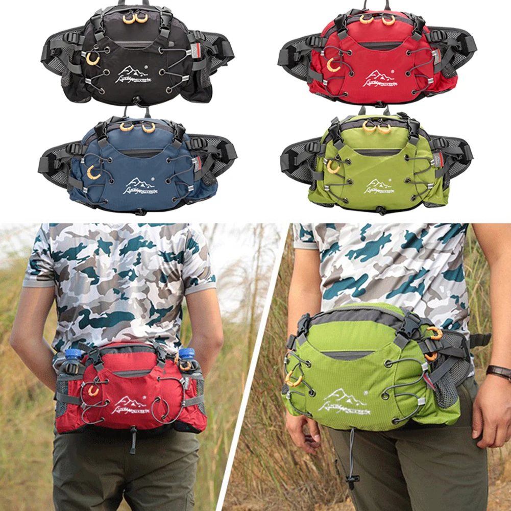 

Вместительная поясная сумка для мужчин и женщин, многофункциональная бананка для велоспорта, походов, фитнеса, кемпинга, альпинизма
