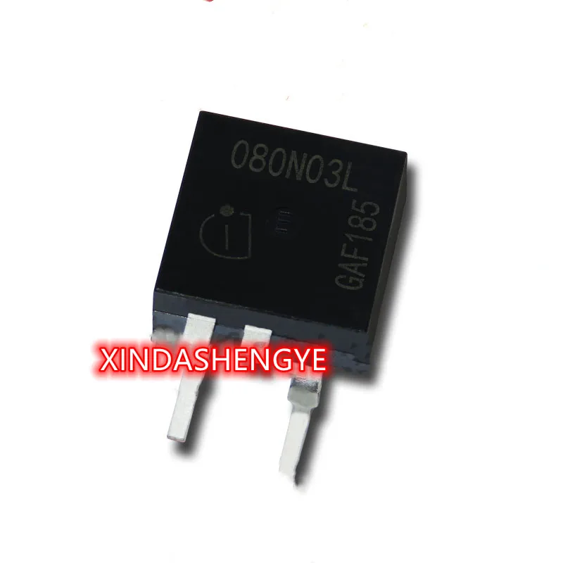 

20PCS S ube IPB080 N03LG 080N03L SMD TO-263 50A 30V N channel chip