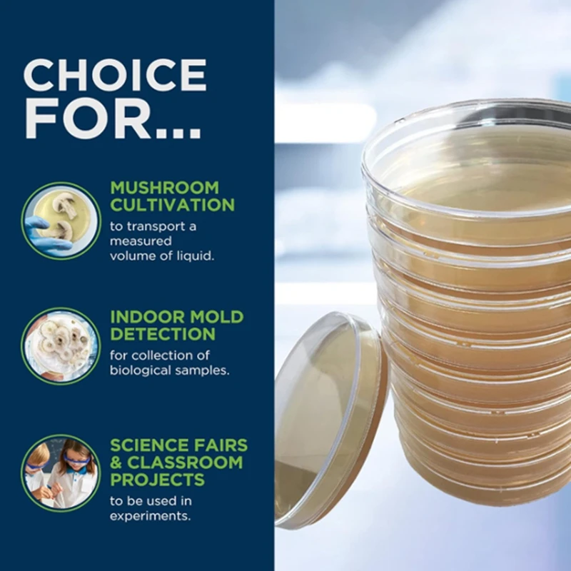 Декстроза для картофеля агар Петри бактериальная чаша грибов проект