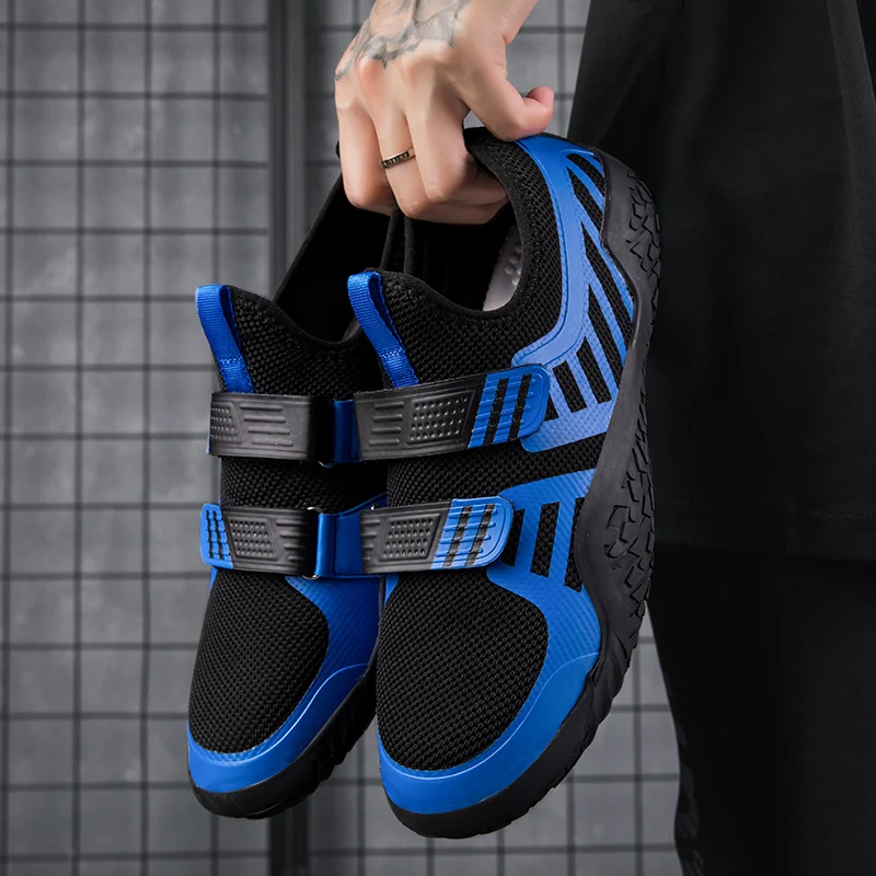 Men's Unisex Strong Weight Lifting Yoga Gym Beach Sports Shoes Sumo Sole Portable Sports Shoes Soft Sole Training Shoes Anti-sli