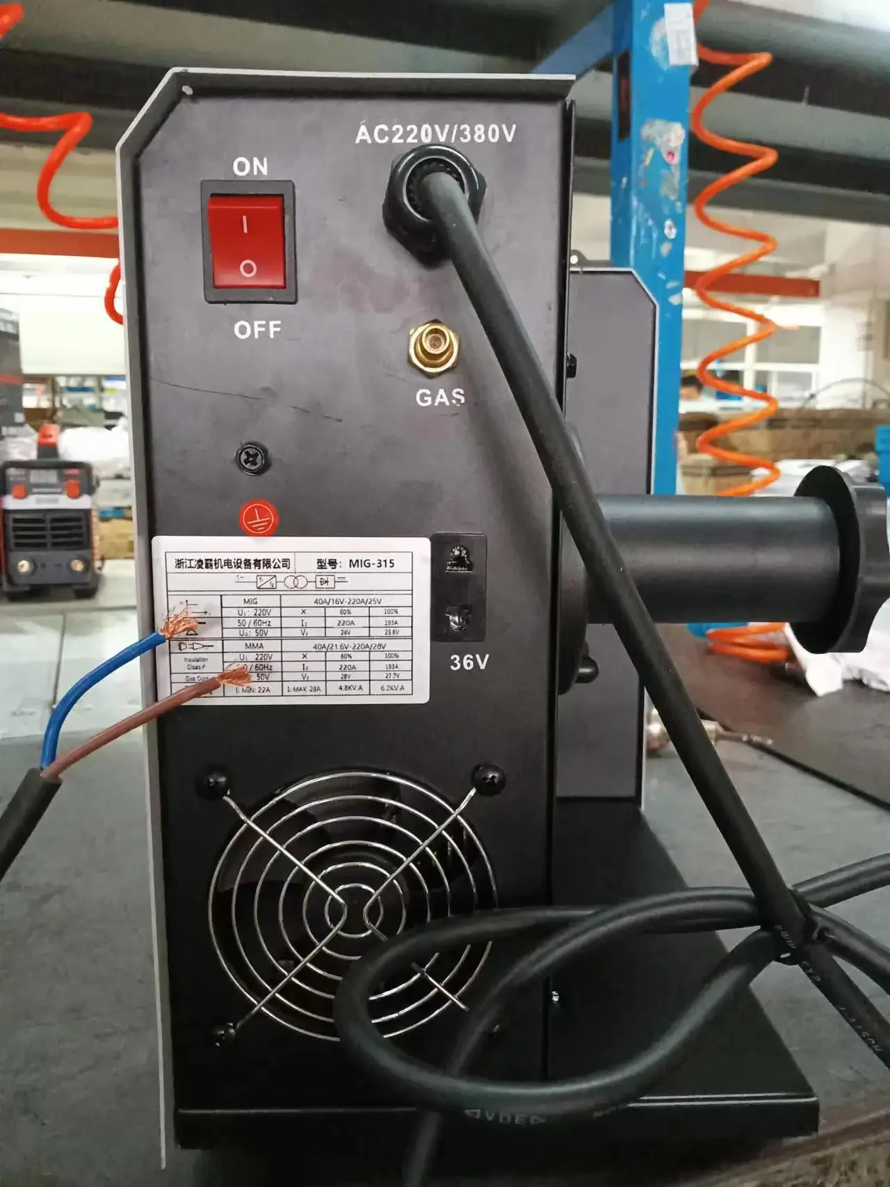 Lingba 15 кг 5 в 1 Dc Mag Heavy Duty Soldadora Mig Equipment Arc 315 ЖК-сварочный аппарат