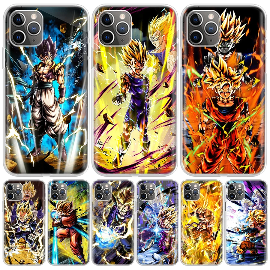 

Japan Anime Dragon Ball For iPhone 11 13 Pro Max 12 Mini Phone Case X XS XR 6 6S 8 7 Plus SE Apple 5 5S Fundas Cover Coque Capa