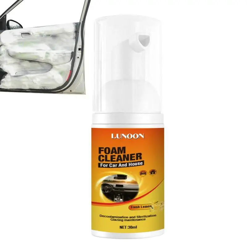 

Foam Cleaner For Car Multi Purpose Exterior Cleaner Degreaser To Wipe Away Bugs Anti Cracking Foam Cleaner For Carpet Leather