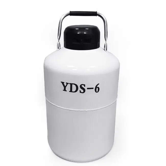 

Factory direct commical liquid nitrogen tank YDS-6 for storage and transport
