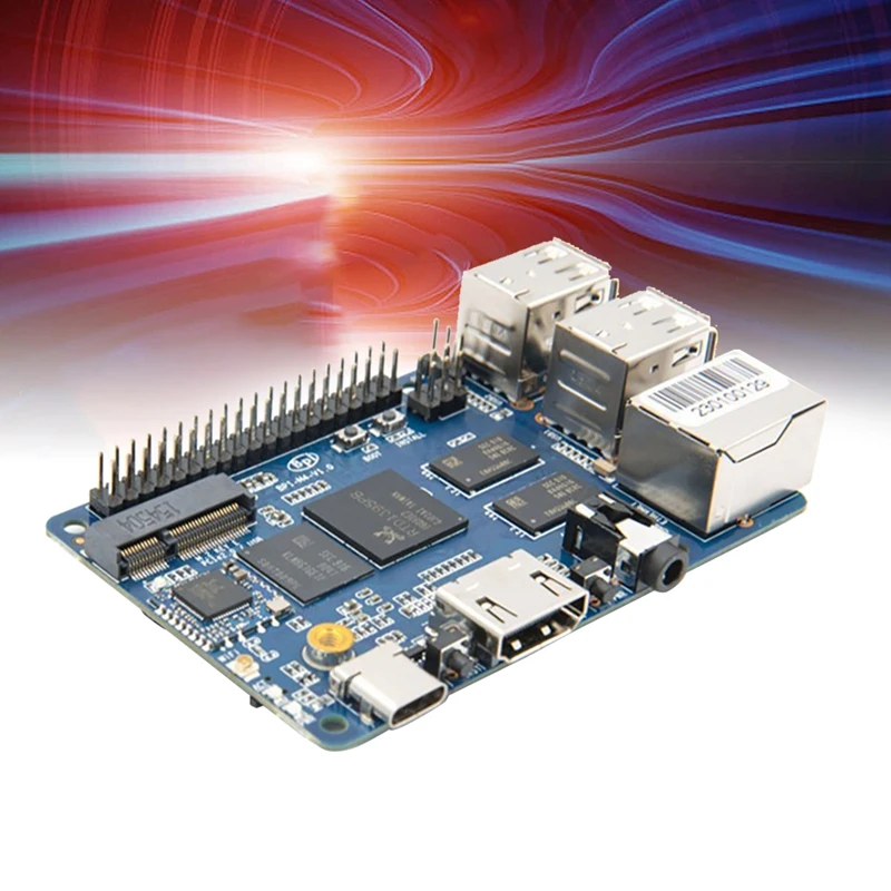 Новинка-для бананов Pi BPI-M4 1 ГБ/2 ГБ DDR4 RAM Realtek RTD1395 A53 четырехъядерная 64-битная