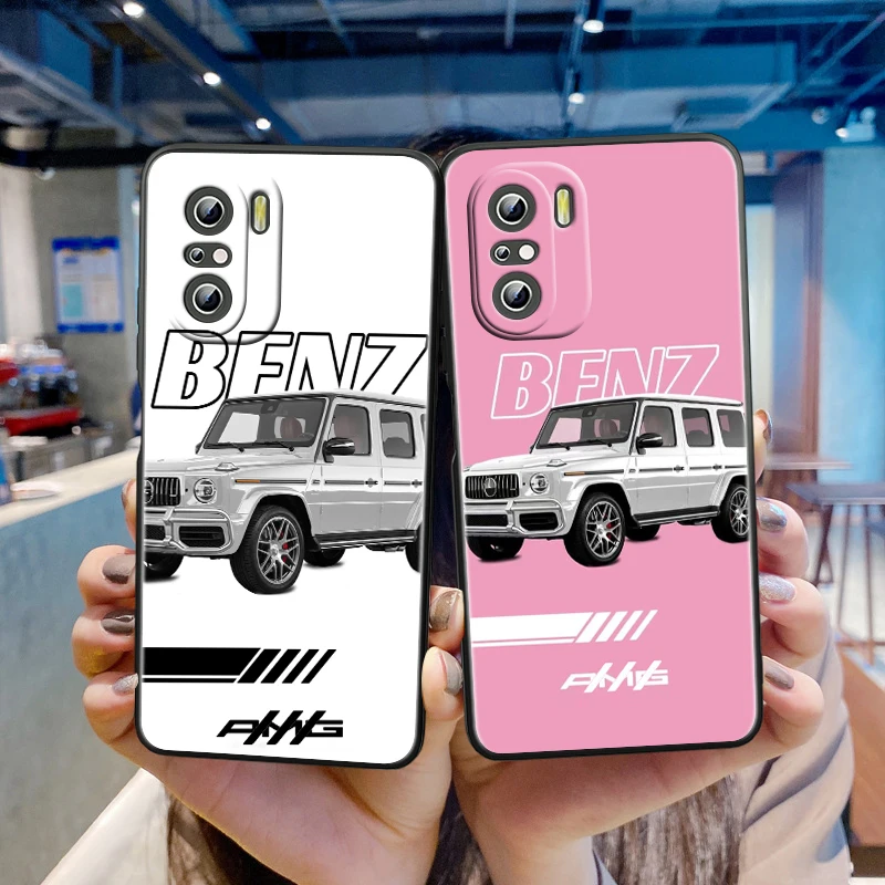 

Sports Cars for Xiaomi Redmi 10 9 9A 9T 9C K40 K30 10X Go 5G Fundas Luxury Soft Black Phone Cover Coque Capa