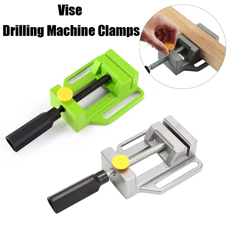 

Vise Drilling Machine Clamps Multifunction Aluminum Ally Drill Press Vise Table For Milling Engraving Woodworking Power Tool