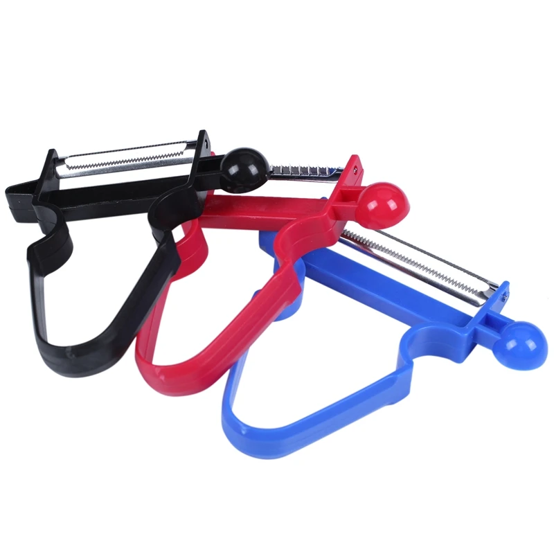 

3Pcs Magic Trio Peeler Set Shredder, Slicer, Peeler Julienne Cutter For Vegetable, Fruit, Potato, Cheese, Onion - Trio Peelers