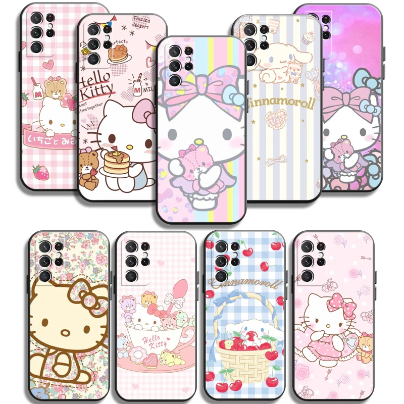 

Hello Kitty 2022 Phone Cases For Samsung Galaxy S20 FE S20 Lite S8 Plus S9 Plus S10 S10E S10 Lite M11 M12 Coque Soft TPU