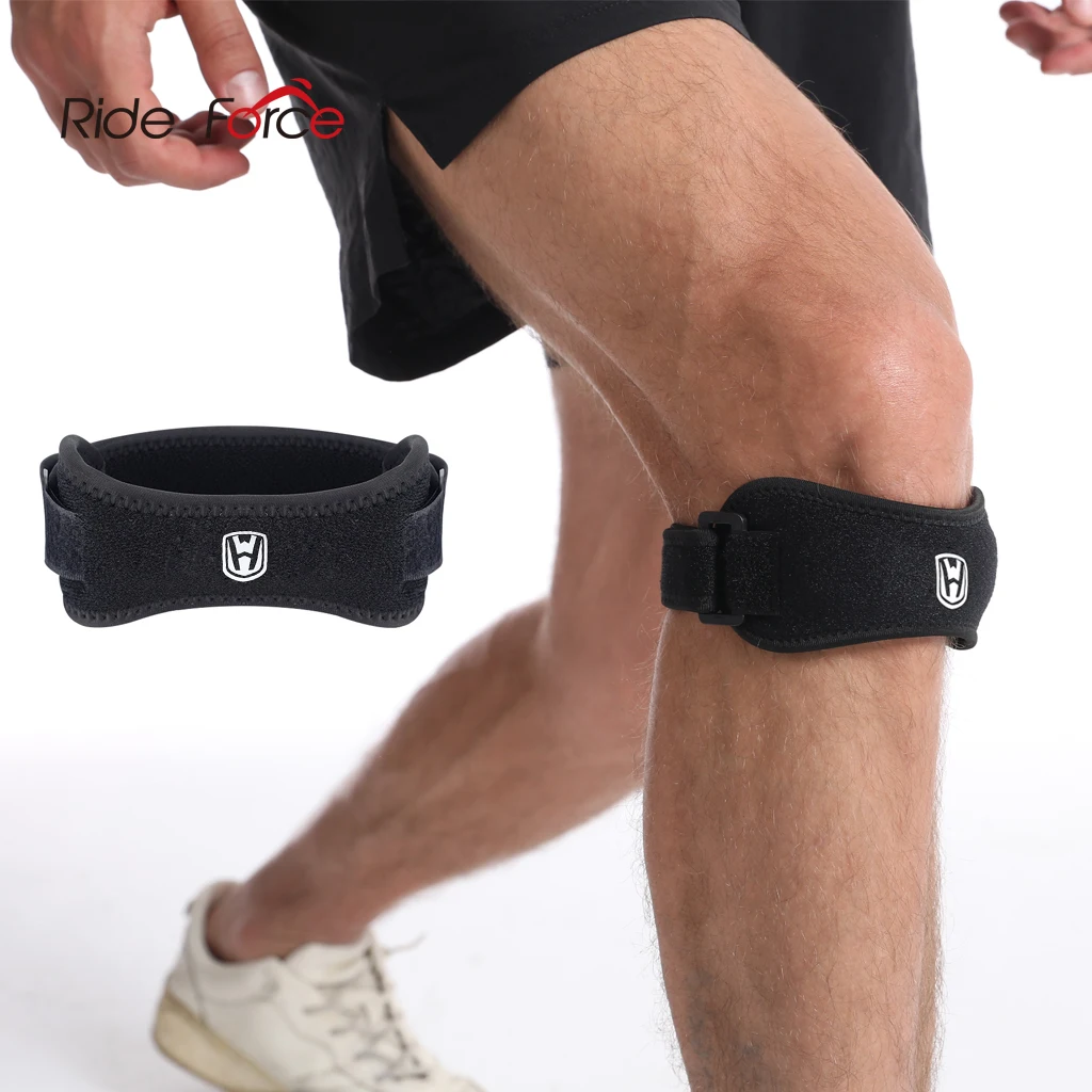 

Ride Force Adjustable Patella Brace Strap EVA Kneepads Knee Support Pad Protective Sports Gear Basketball Volleyball Protector