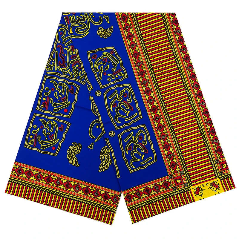 

Оригинальная ткань, ткань из Анкары, 100% хлопок, африканская восковая ткань, стандартная голландская ткань, 6 ярдов для шитья, ткань TN0923