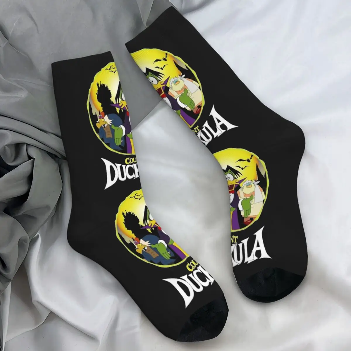 C-граф Duckula британские анимационные комедийные чулки повседневные носки для