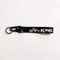 car culture keychain nylon thermal transfer key ring lanyard refit gift race game for drift king bmw toyota auto accessories