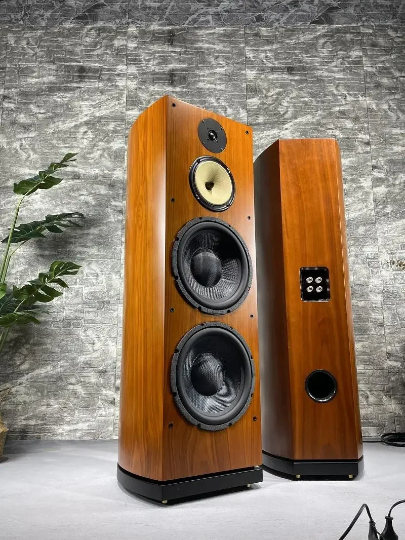 300 Вт 12-дюймовый домашний пассивный динамик высокой мощности с тремя отдельнями