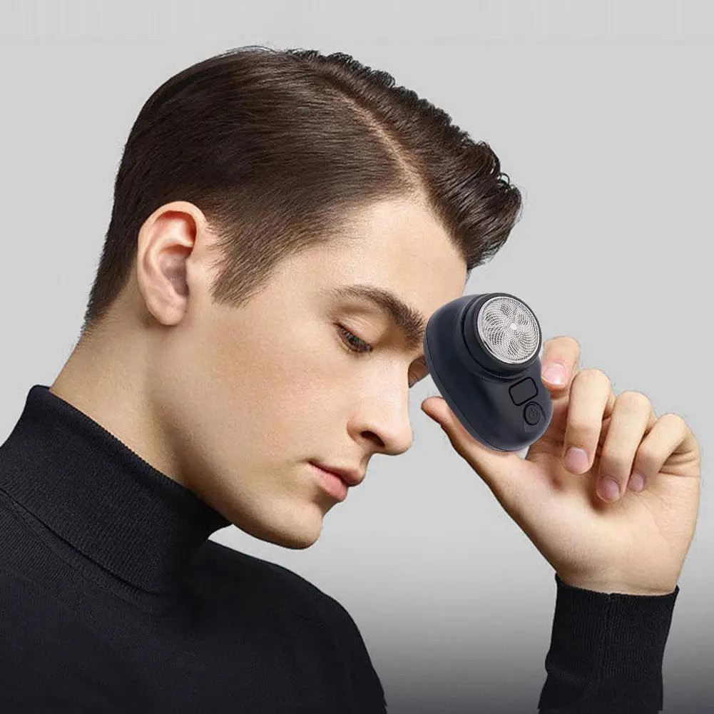 Мини-электрическая бритва для мужчин на автомобиле с цифровым дисплеем моющаяся