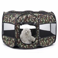 folding pet dogs kennel house tent pop up dog cat outdoor indoor playpen puppy kennel octagon cage cats delivery room supplies