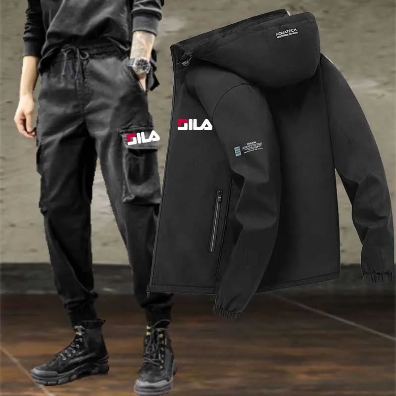 

Мужская тактическая куртка, походные куртки и брюки-карго, военные камуфляжные Тактические длинные брюки, мужские Мешковатые повседневные ...