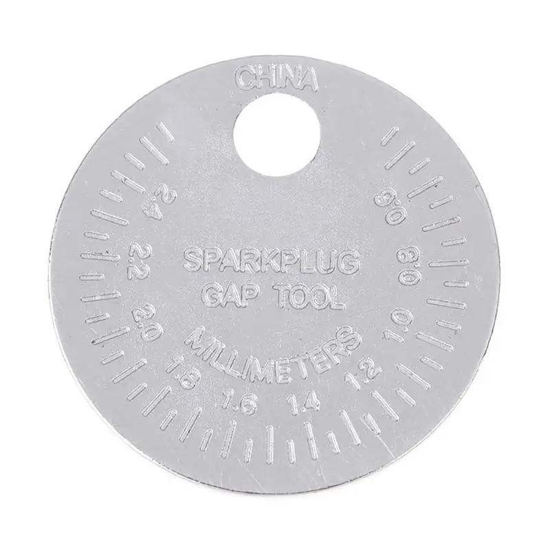 

Spark Plug Gap Tool Ignition Spark Plug Gap Gauge Tool Wire Spark Plug Gap Measuring Tool Scaled From 0.02 0.1inch Hardware