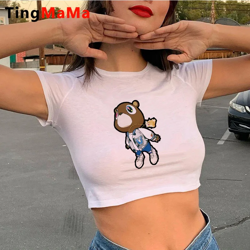 Kanye West женская футболка 2022 парная одежда tumblr уличная в эстетике ulzzang - купить по