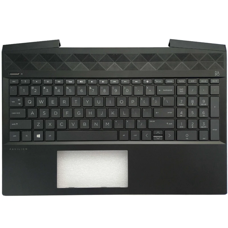 

NEW For HP Pavilion 15-CX 15-cx0071nr TPN-C133 US laptop keyboard Palmrest Upper Case backlight