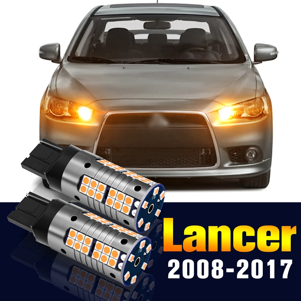 

2x LED Turn Signal Light Bulb Turning Lamp For Mitsubishi Lancer 2008-2017 2009 2010 2011 2012 2013 2014 2015 2016 Accessories
