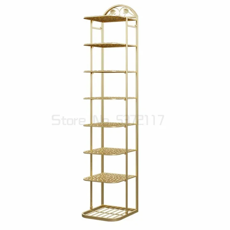 Бытовое решение для хранения Многоэтажный железный шкаф обуви идеально подходит