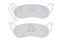 

FDB1660 rear brake pad CHEROKEE KJ 2,4/2.5crd/2.5crd//V6/04