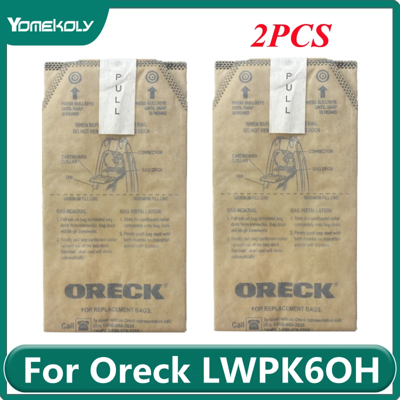 

For Oreck LWPK6OH dust bag Vacuum Cleaner Paper Dust Bags Replacement home appliance